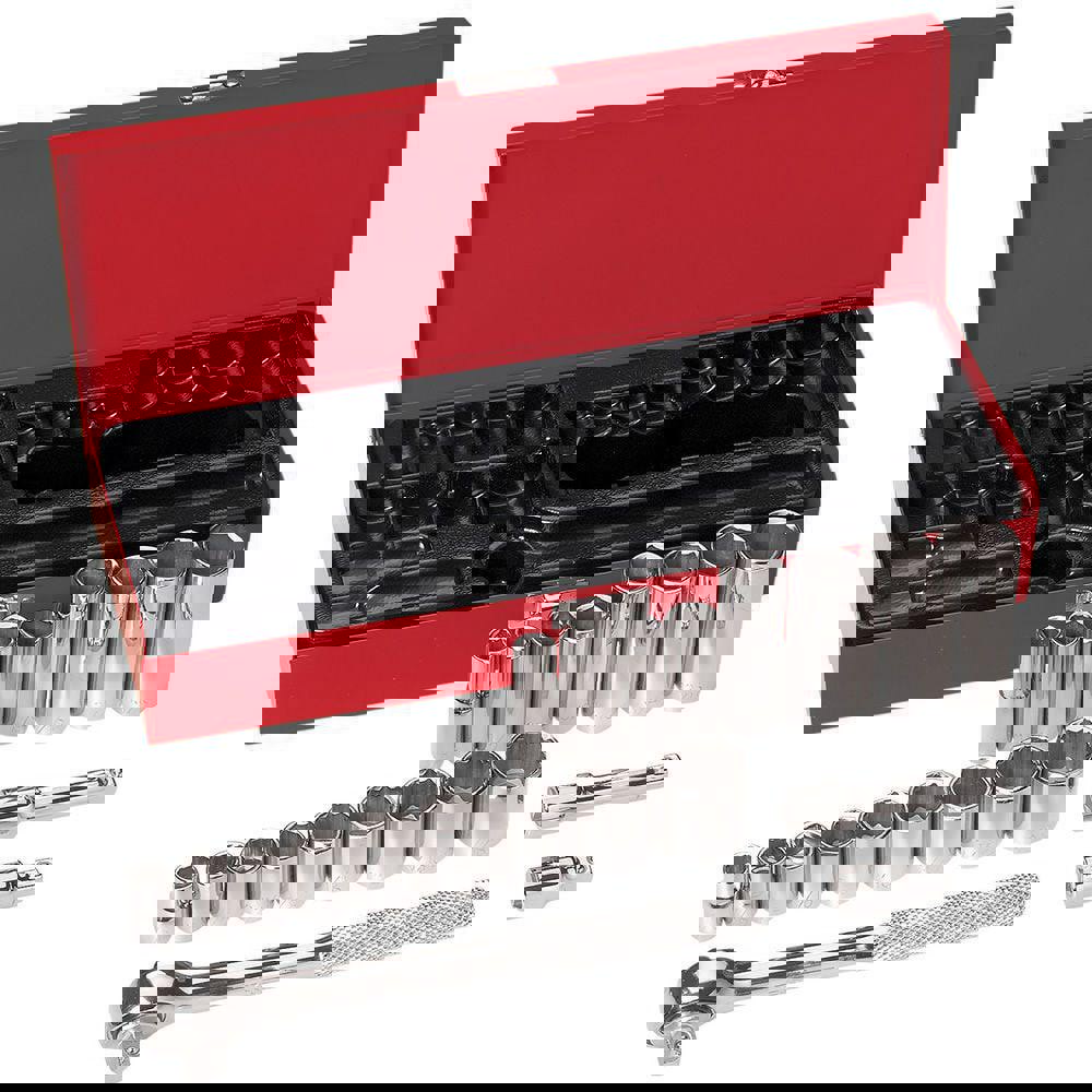 Standard Socket Set: 20 Pc